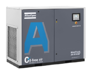 AQ30-55/15-55 VSD 噴水式無油螺桿壓縮機，15-55 kW/20-75 hp