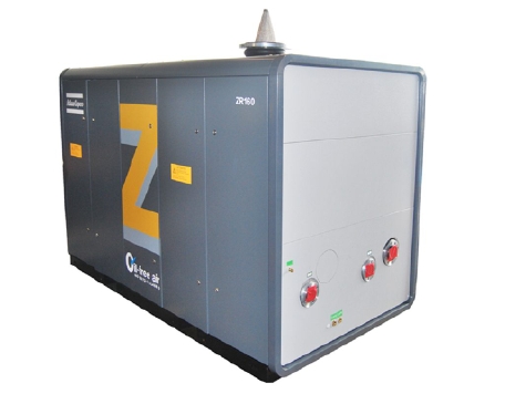 ZR 無油螺桿氣體壓縮機(jī)，55-750 kW，74-1005 hp