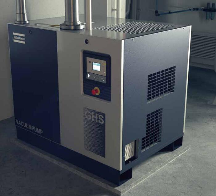 變速驅(qū)動油潤滑螺桿式真空泵GHS VSD+