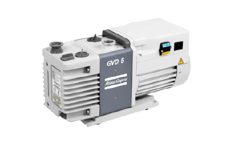 雙級油潤滑旋片式真空泵，0.75-27.5 m3/hr/0.4-33 cfm